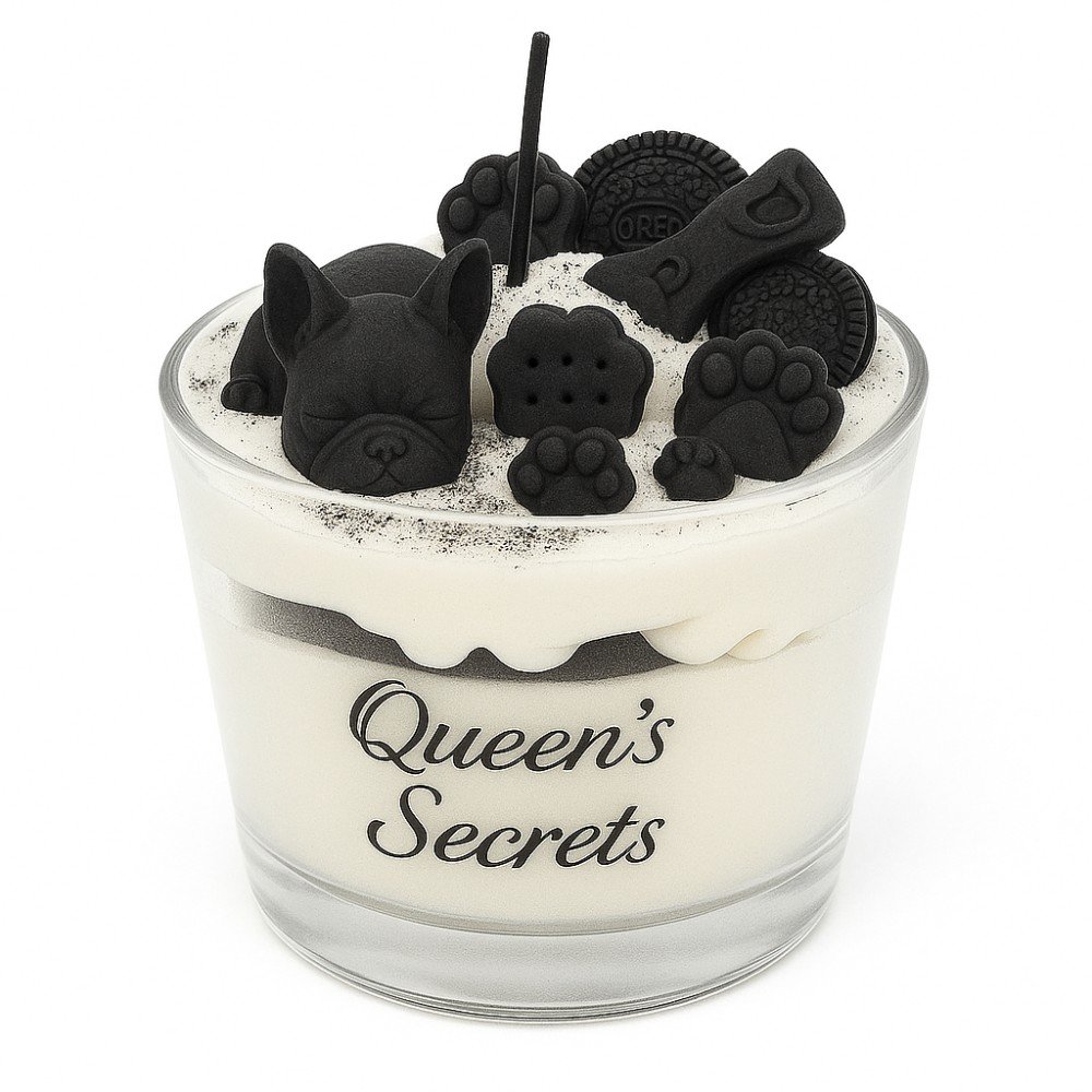 Κερί salted Caramel Mάυρο