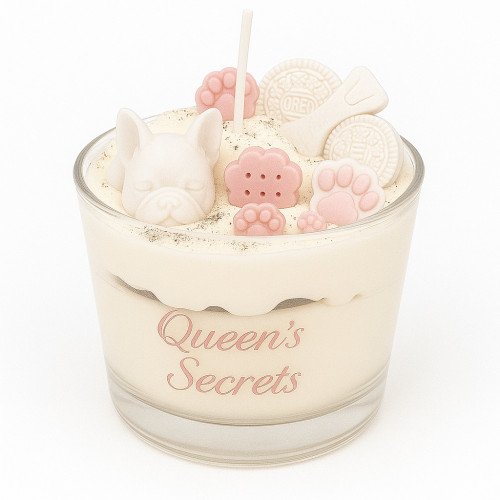 Κερί salted Caramel Άσπρο