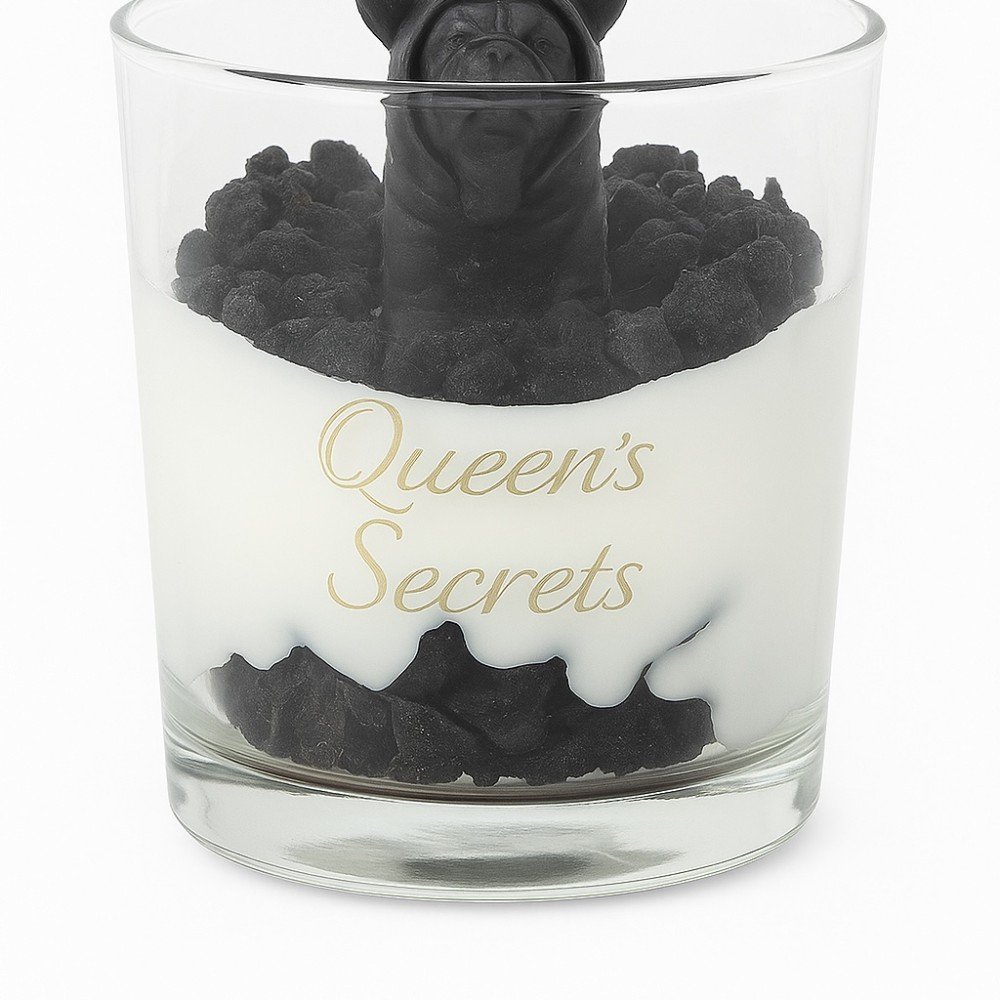 Κερί salted Caramel Μάυρο