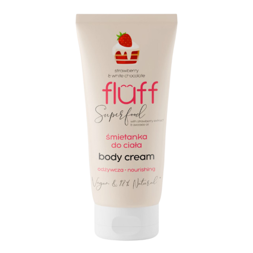 Fluff Strawberry & White Chocolate Body Cream 150ml