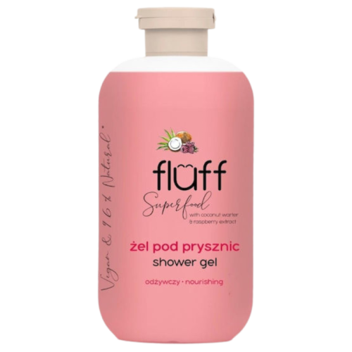 Fluff Shower Gel Coconut & Raspberry 500ml