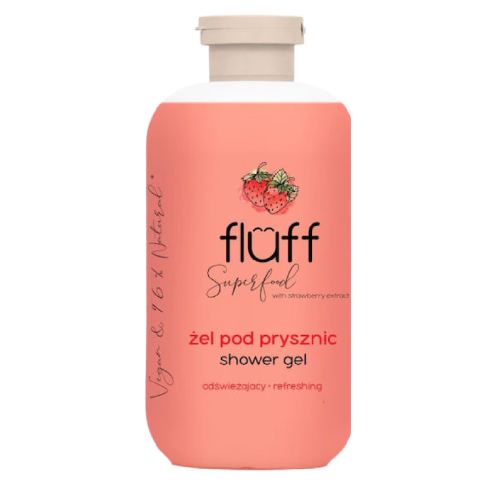 Fluff Shower Gel Strawberry 500ml