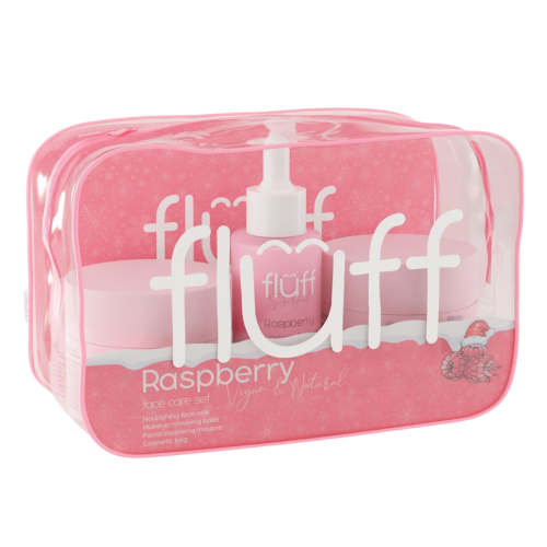 Fluff Face's Best Care Set Raspberry