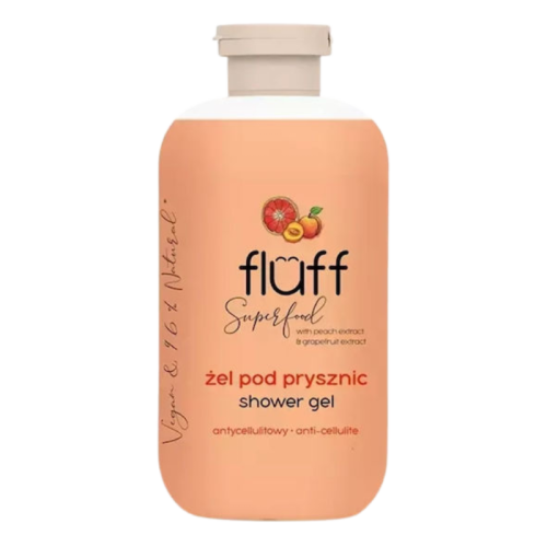 Fluff Shower Gel Peach & Grapefruit 500ml