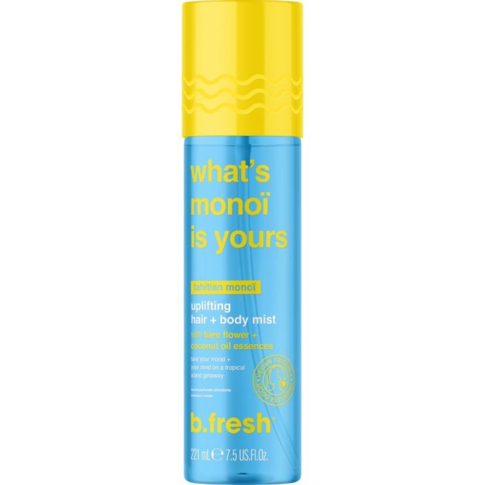What's monoi is yours, uplifting hair & body mist 221mL - BFresh