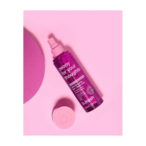 Peony for your thoughts, mind focusing hair & body mist 221mL - BFresh