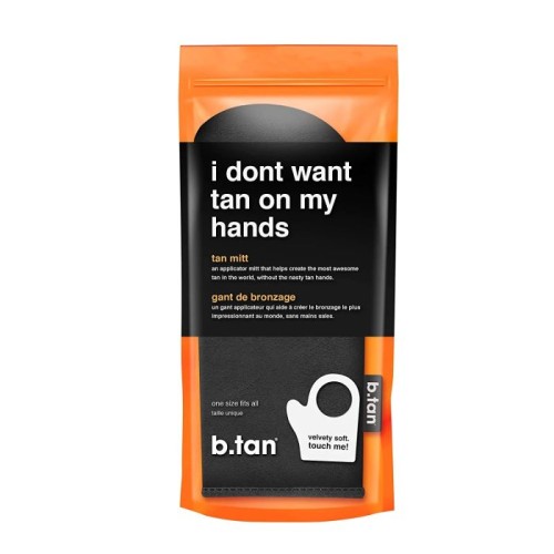 Self tanning mitt, I don't want tan on my hands - BTan
