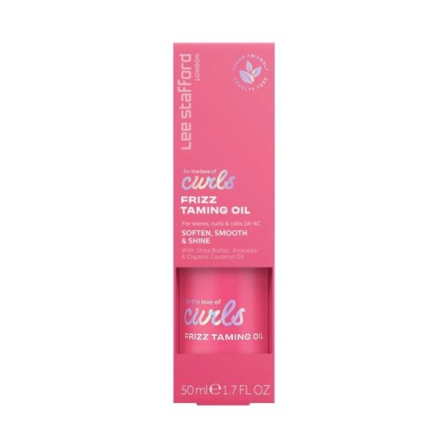 For The Love Of Curls Frizz Taming Oil 50ml - Lee Stafford