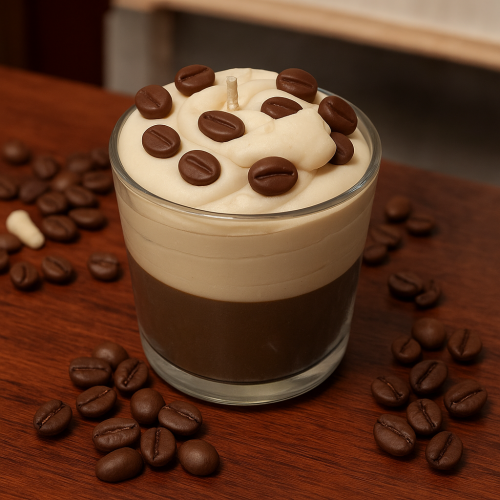 Κερί σε ποτήρι Coffee Latte 